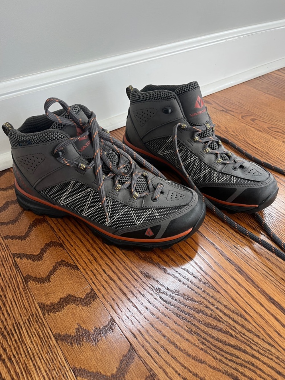 Never worn hiking boots!